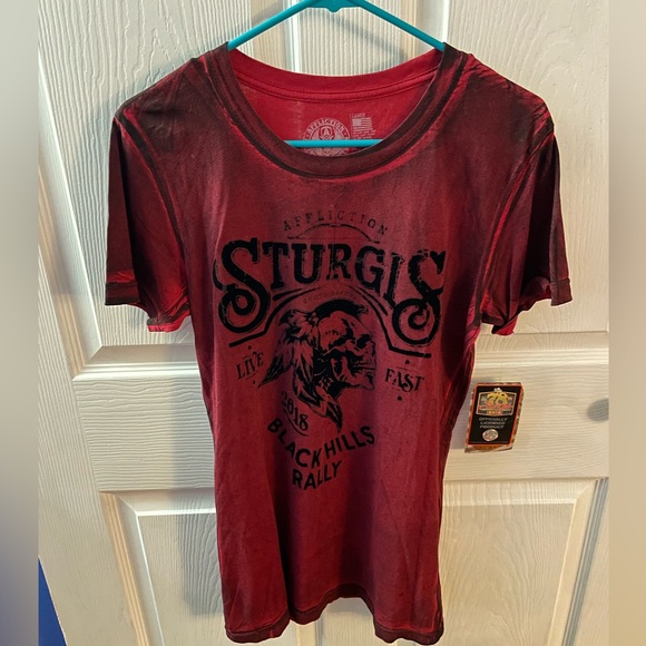 Affliction Sturgis Shirt New - Picture 1 of 5